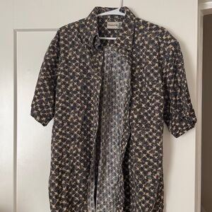 Fieldmaster patterned short sleeve button down Shirt